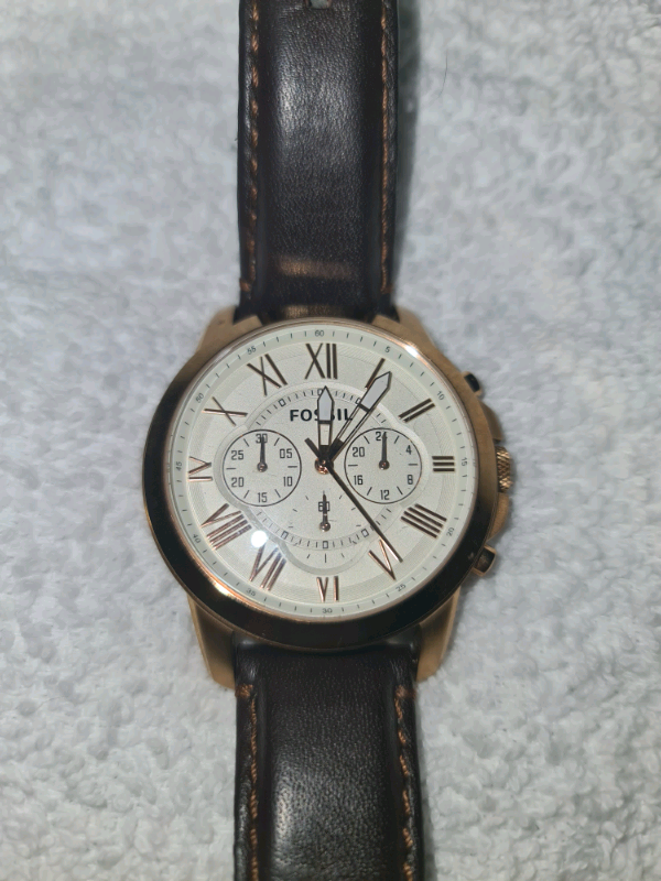 Genuin Fossil watch sr11449 cost new 